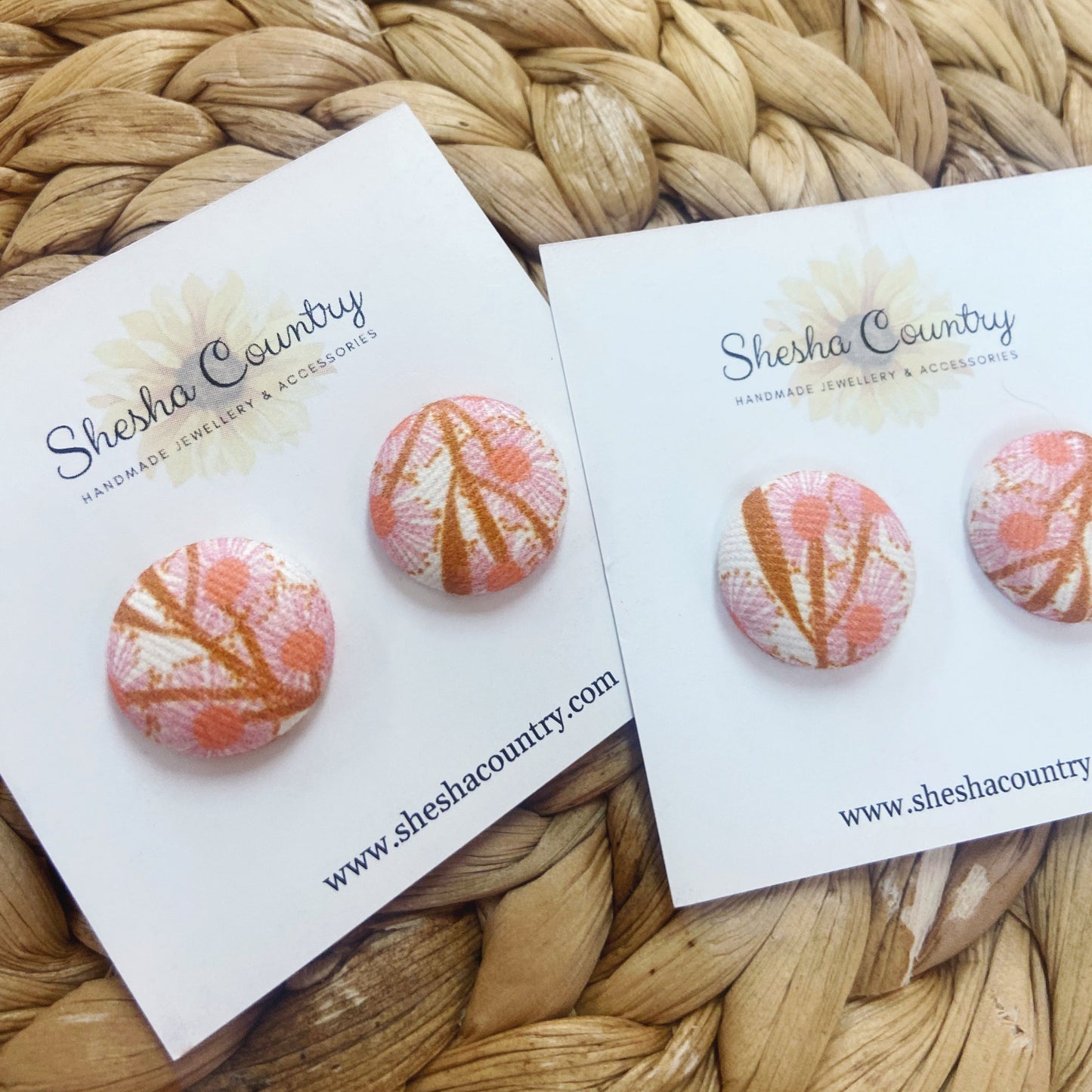 Botanical Floral Studs