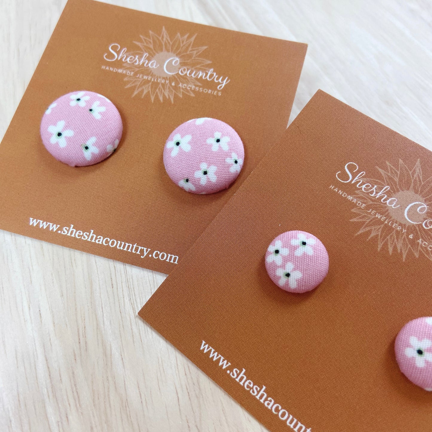 Tia Pink Studs