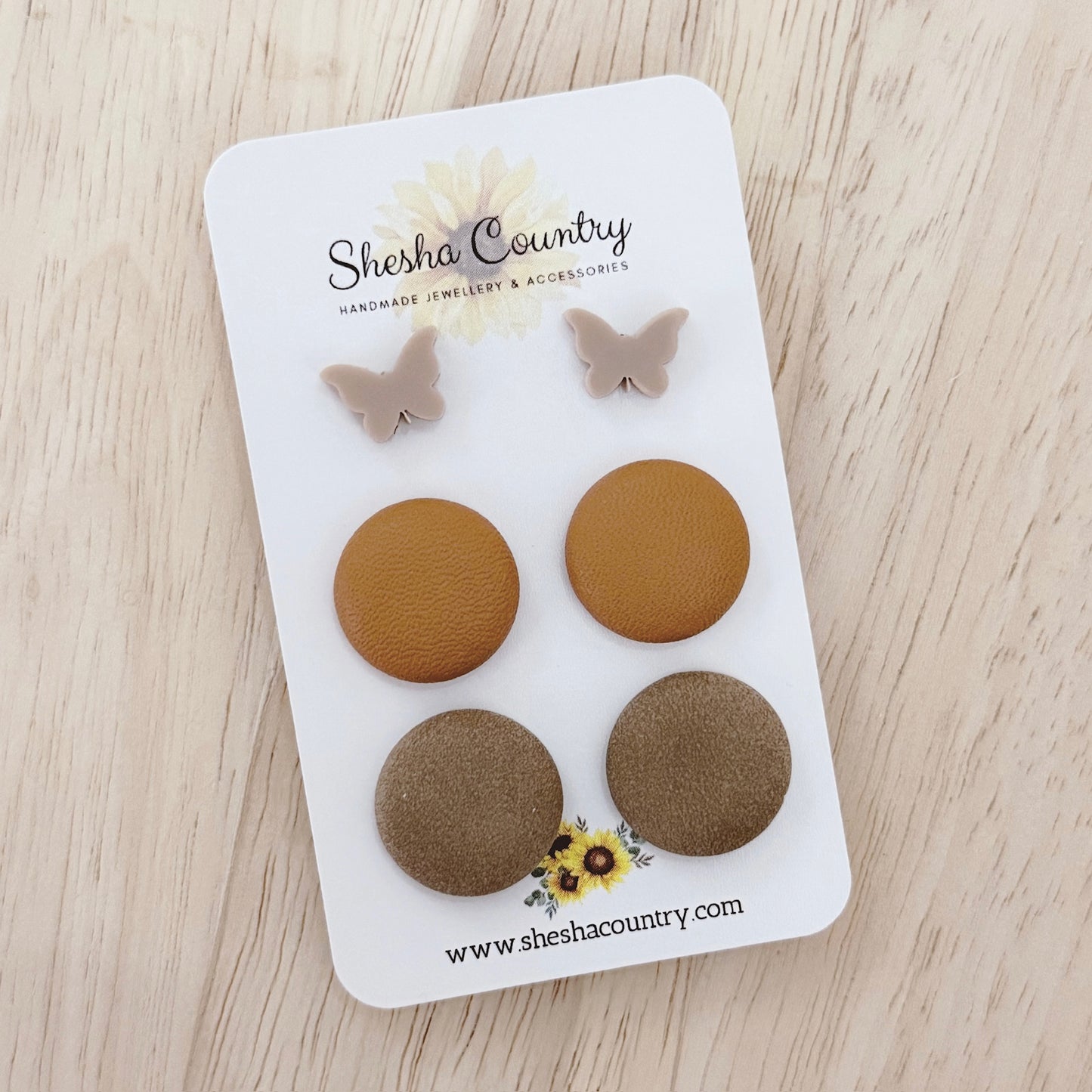 Butterfly Tan Set
