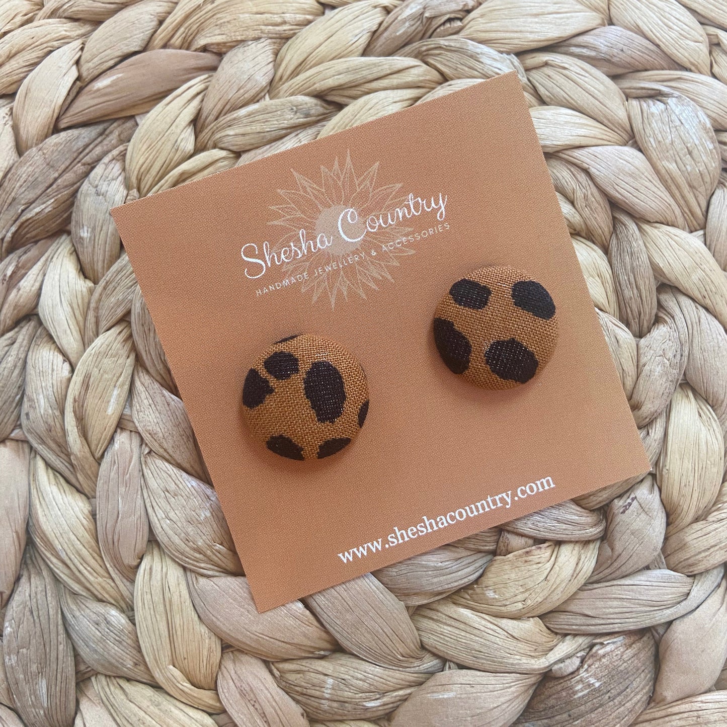 Carlie Leopard Earrings