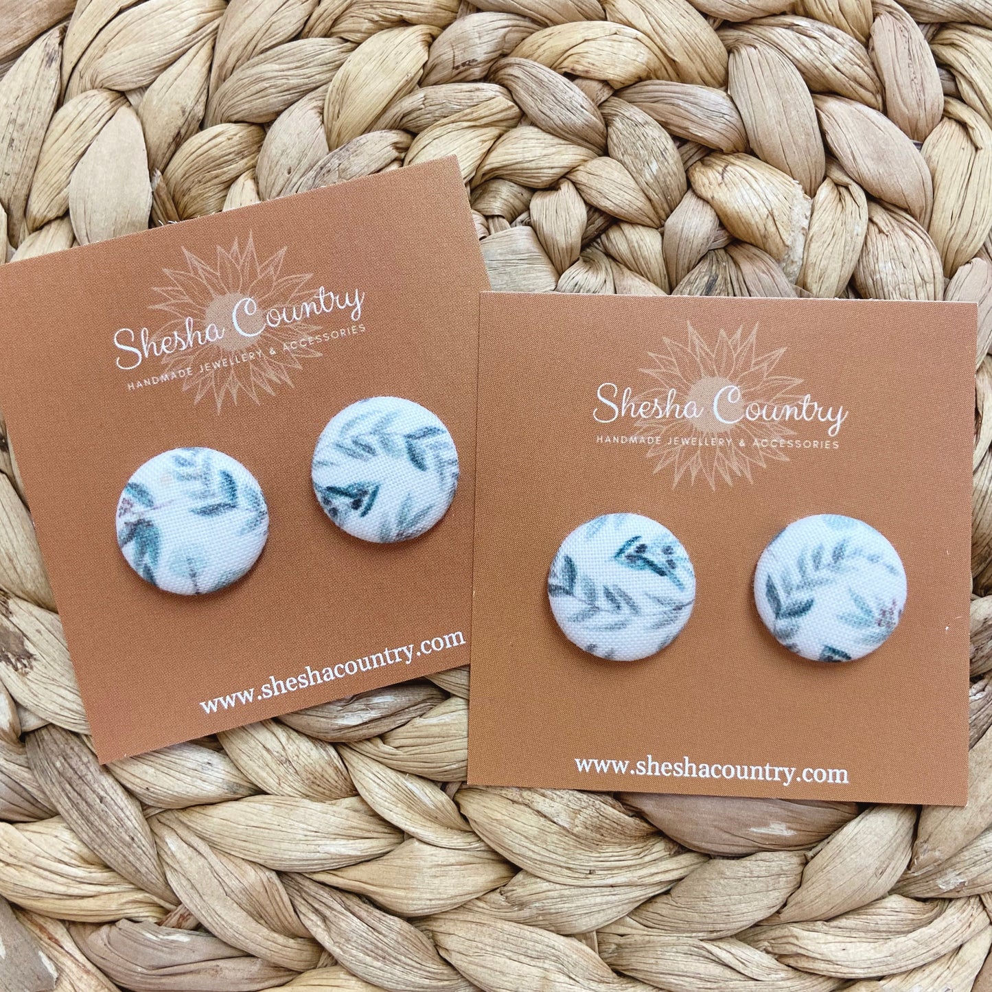 Eucalyptus Green Earrings