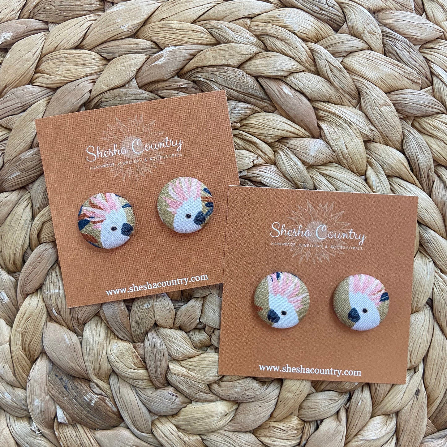 Cockatoo Mustard Studs