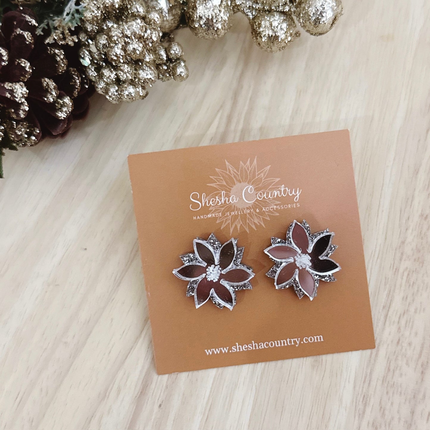 Etta Christmas Studs