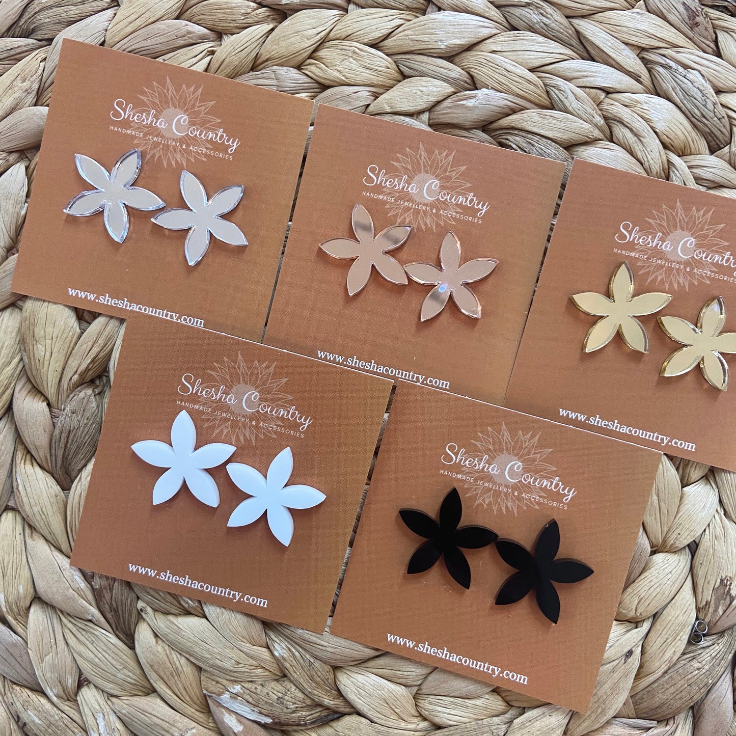 June Acrylic Studs