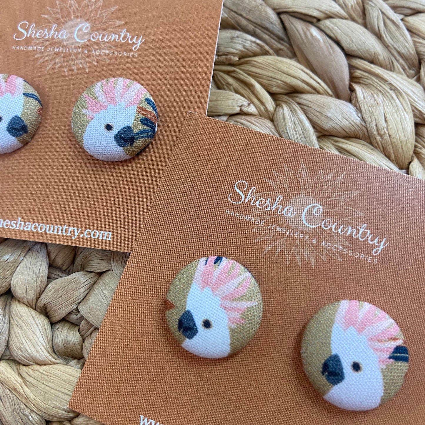 Cockatoo Mustard Studs
