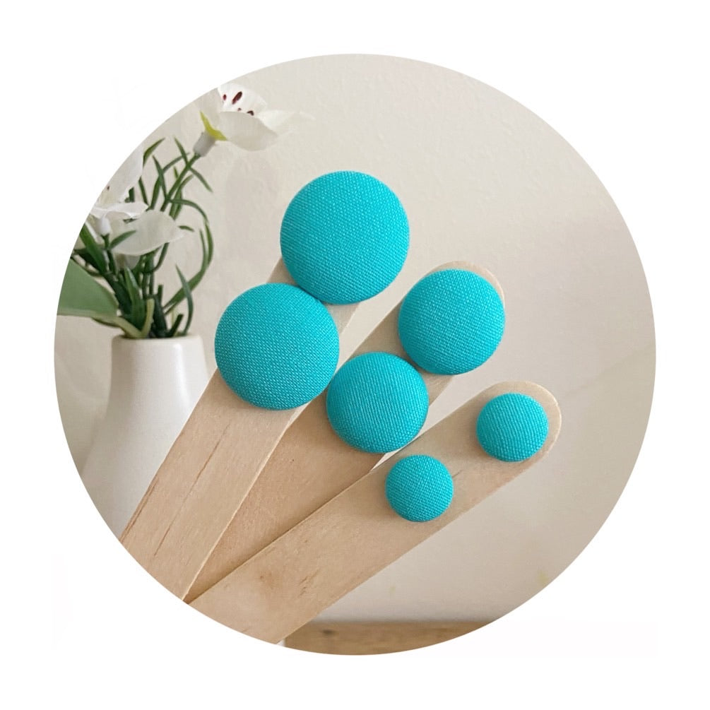 Aqua Earrings • choose your size