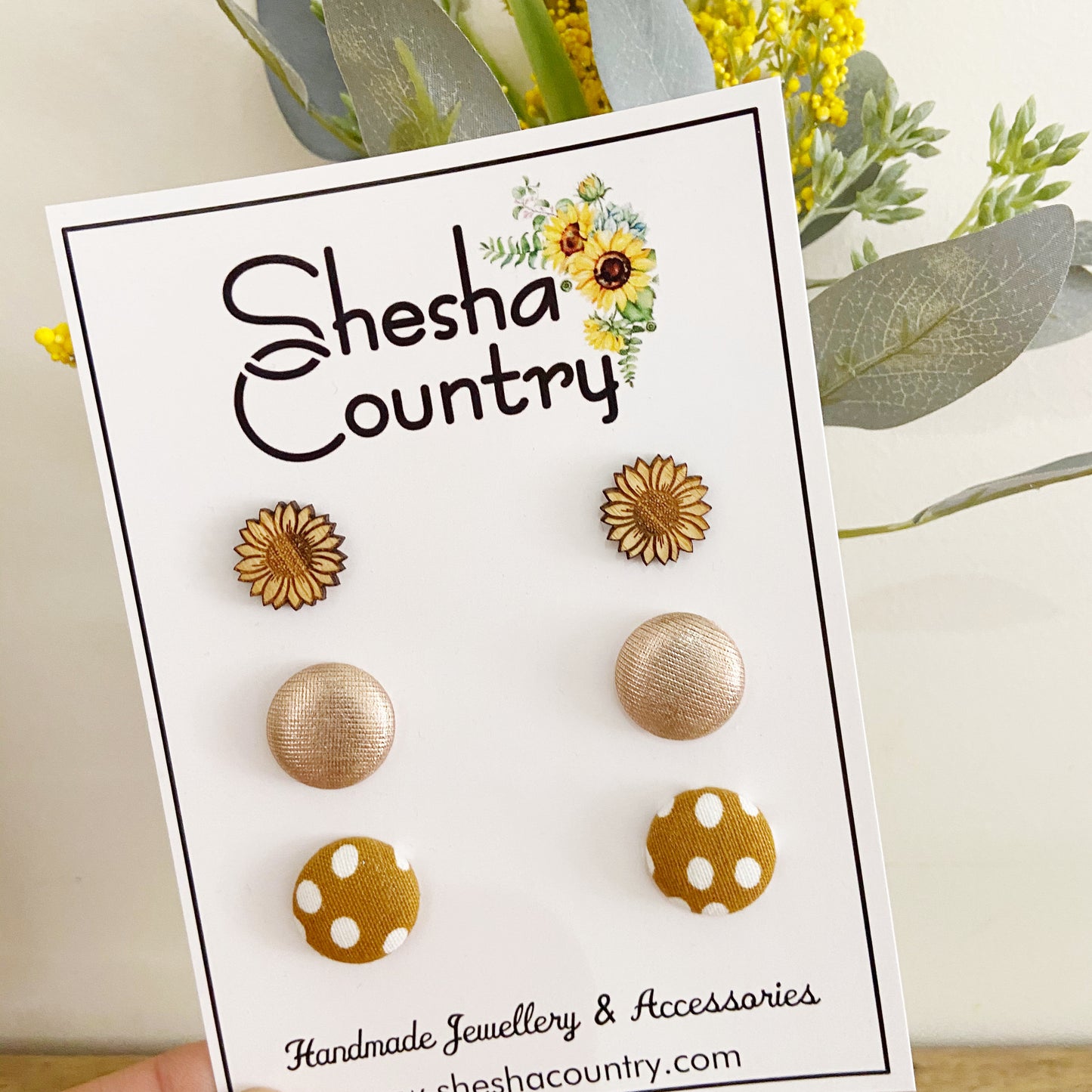 Mustard Rose Gold Gift Set