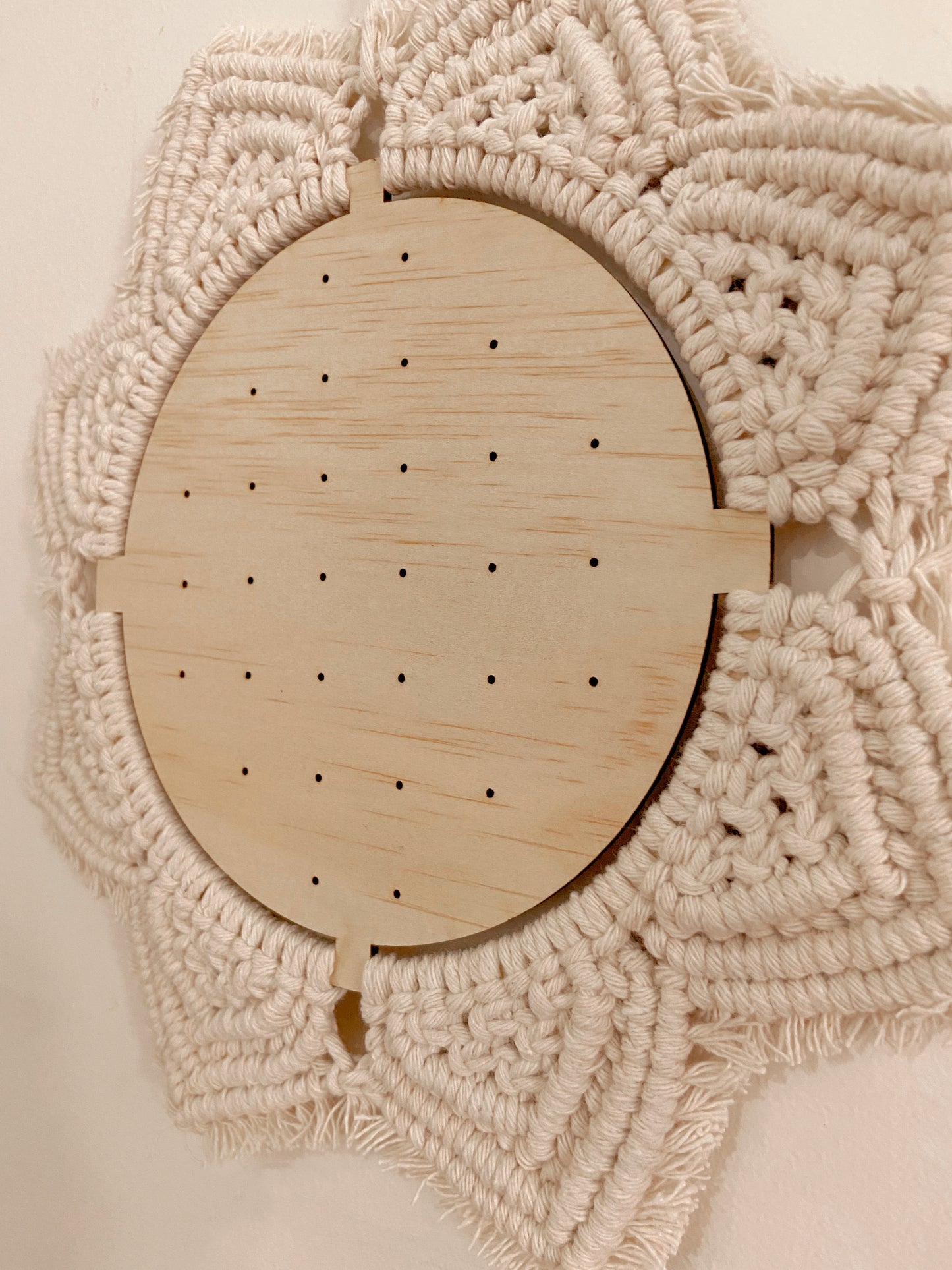 Mandala Macrame Earring Board