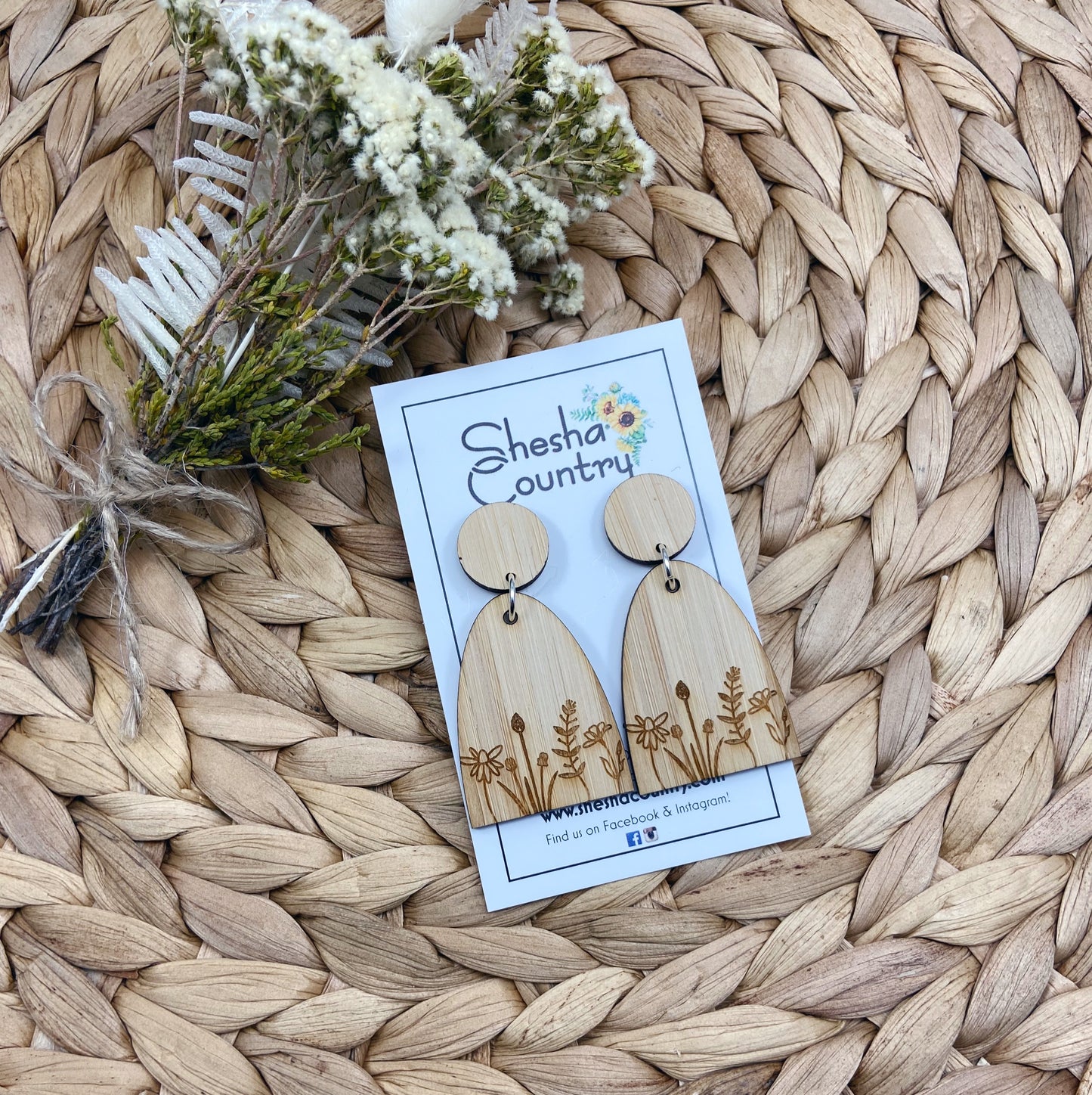 Wildflower Dangles • 3 options