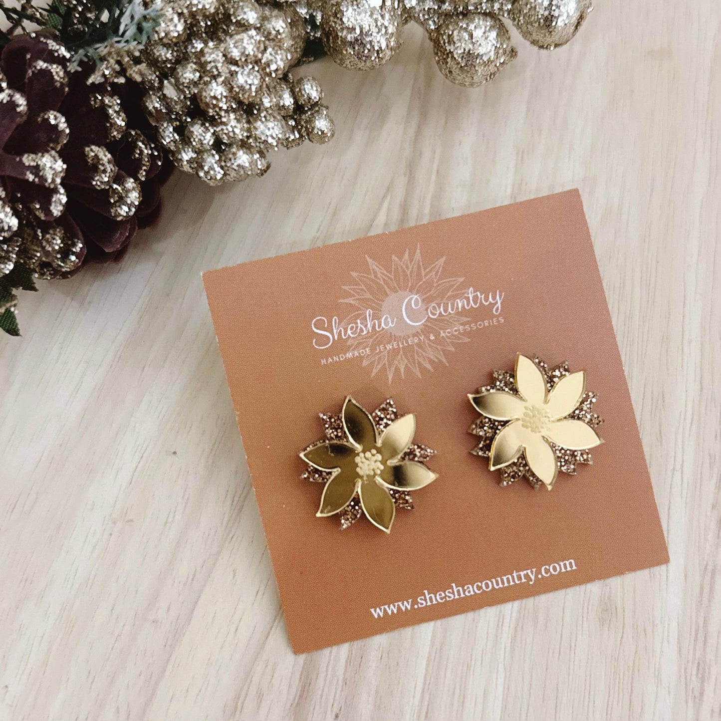 Etta Christmas Studs