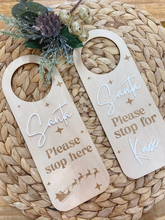 Santa Door Hanger