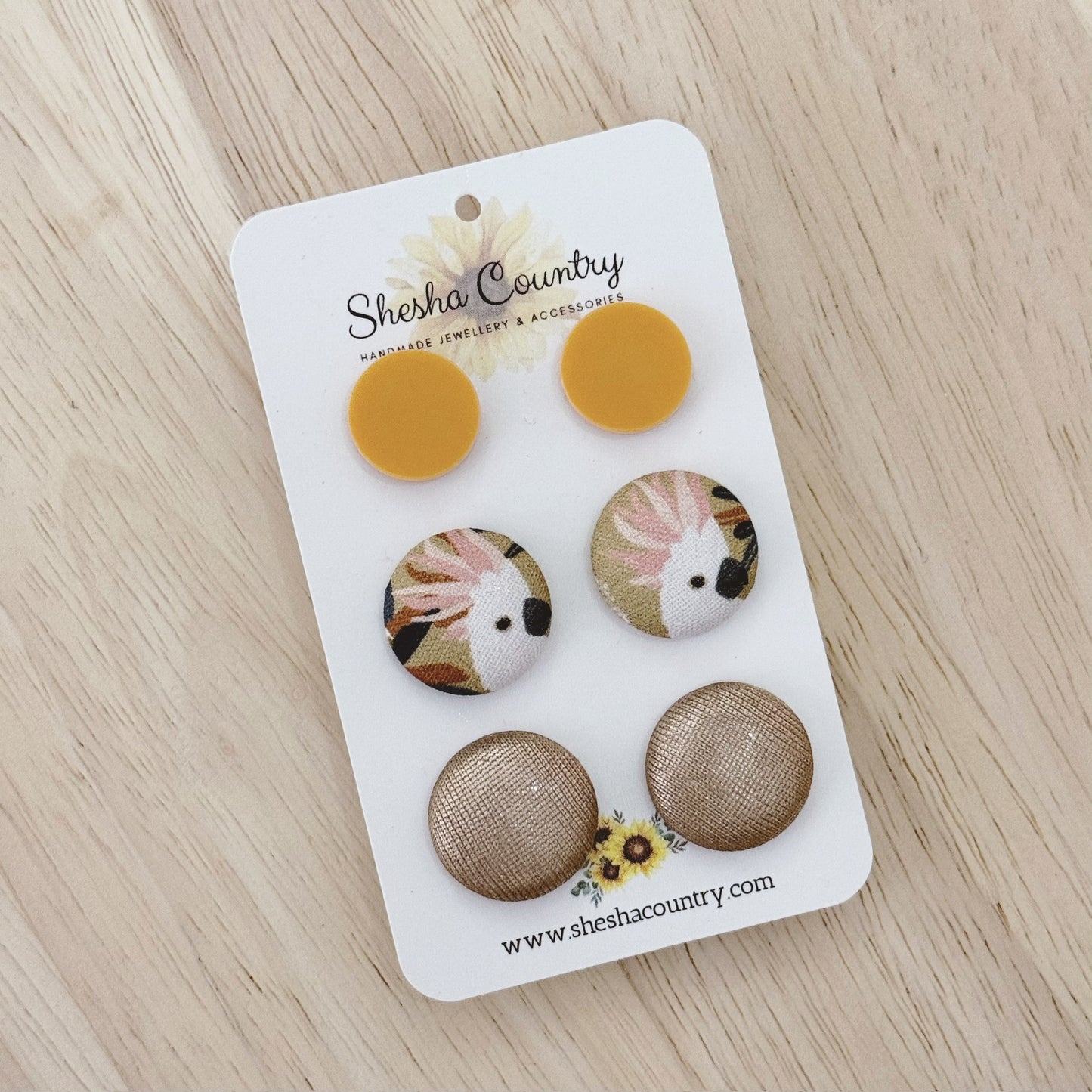 Cockatoo Mustard Set