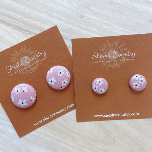 Tia Pink Studs