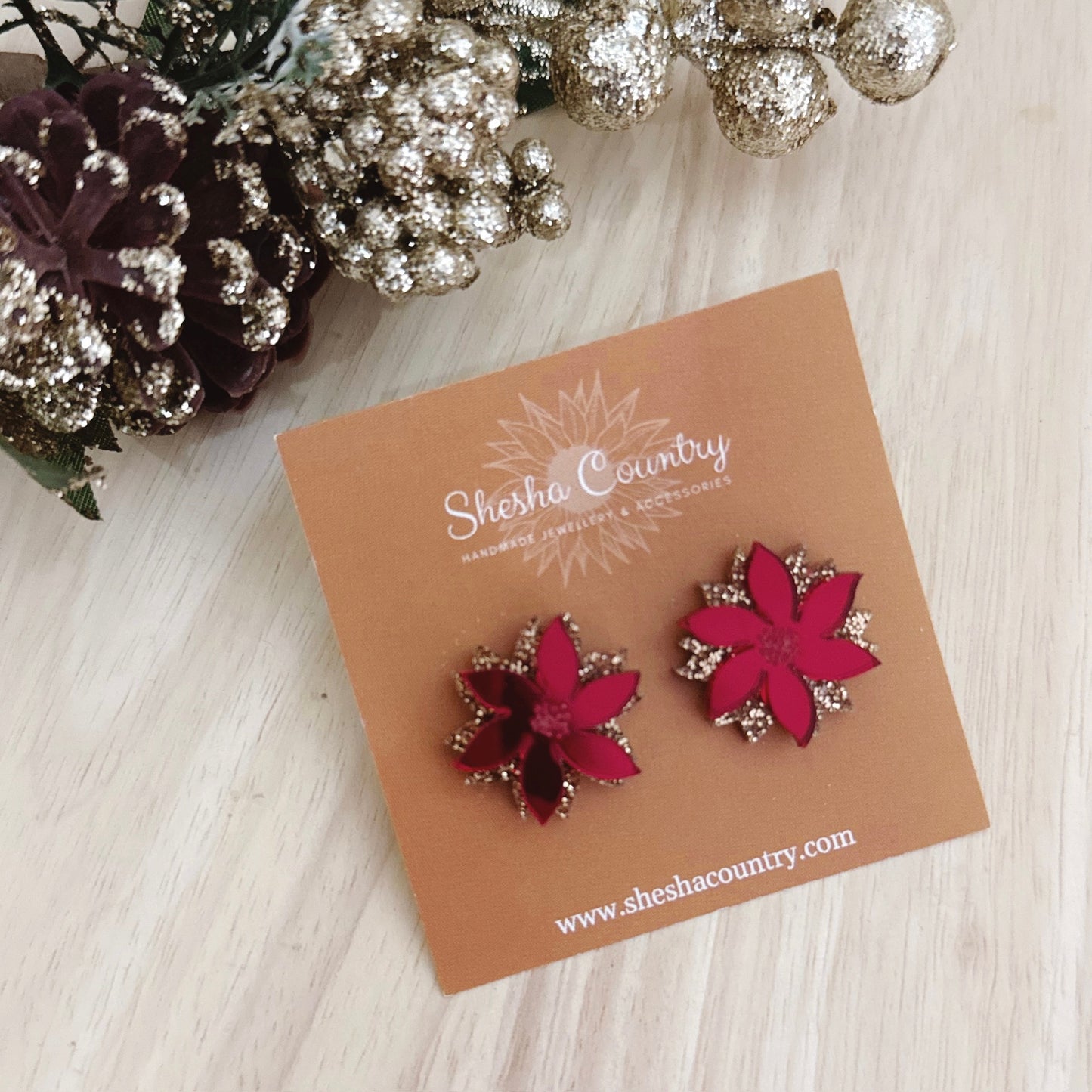 Etta Christmas Studs