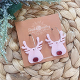 Reindeer Hoop Dangles • 3 Colours