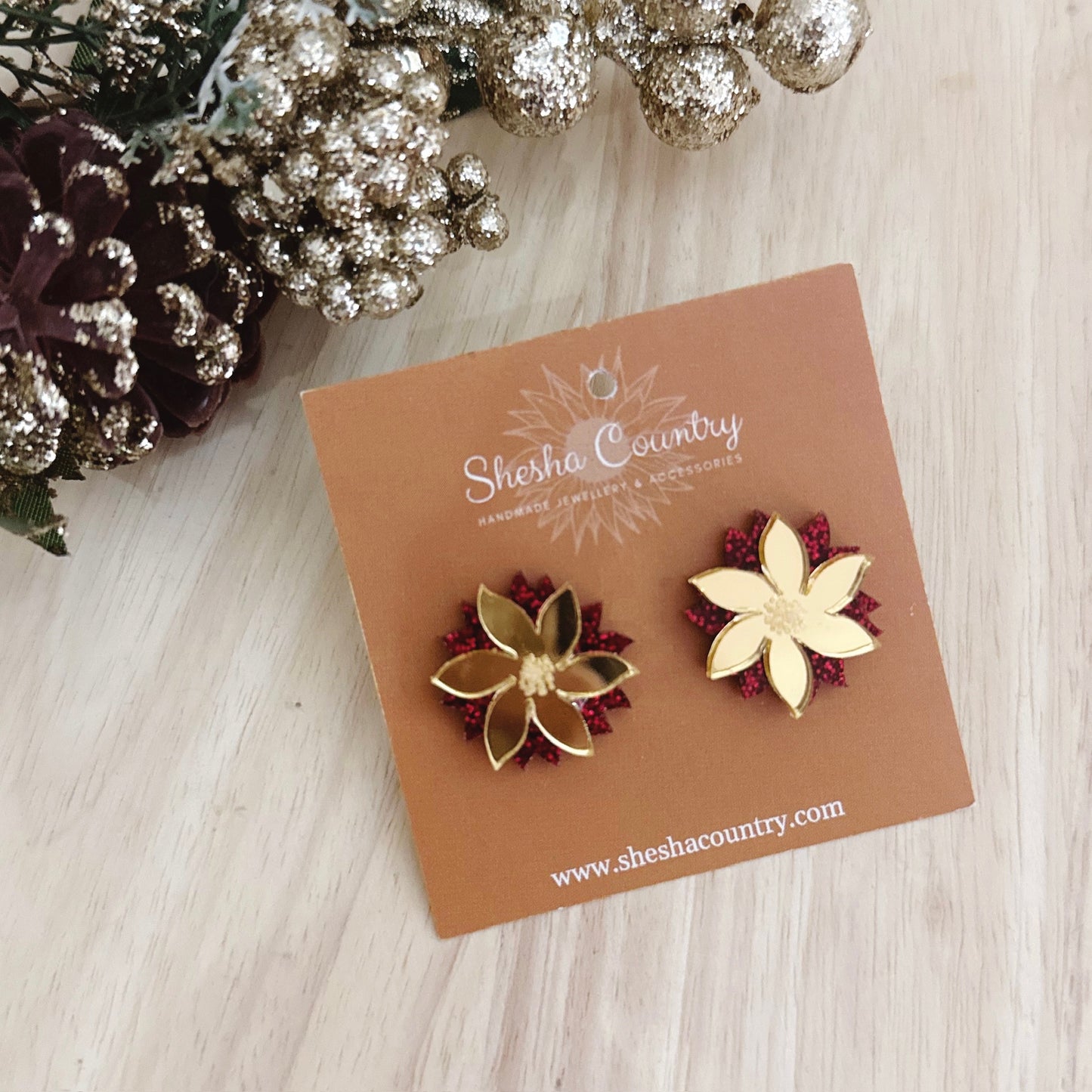 Etta Christmas Studs