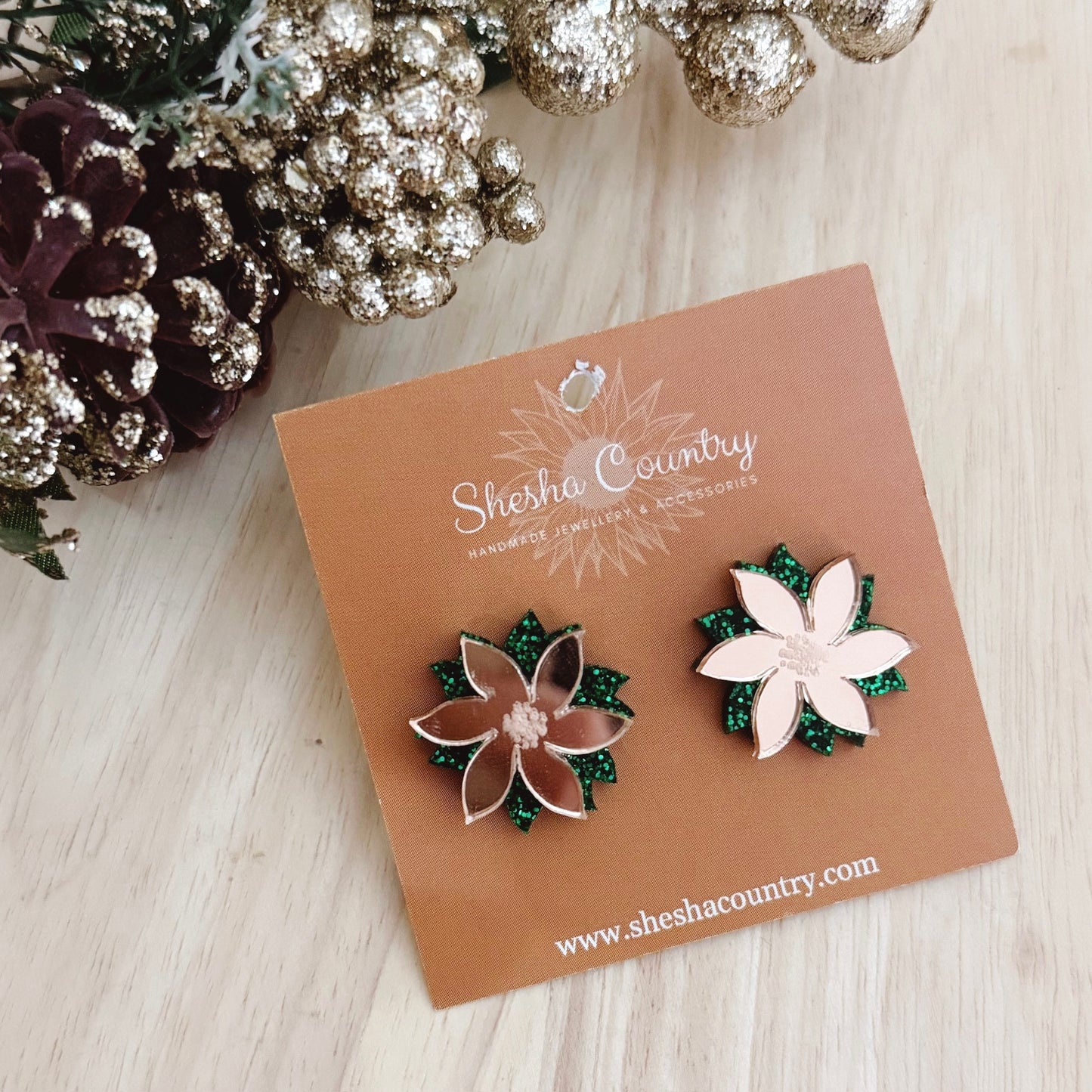 Etta Christmas Studs