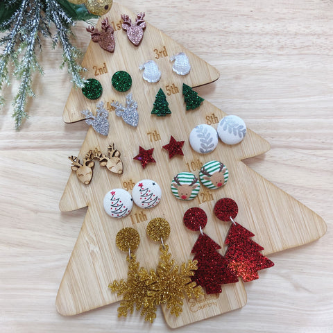 Christmas Earring Advent Calendar - 12 days