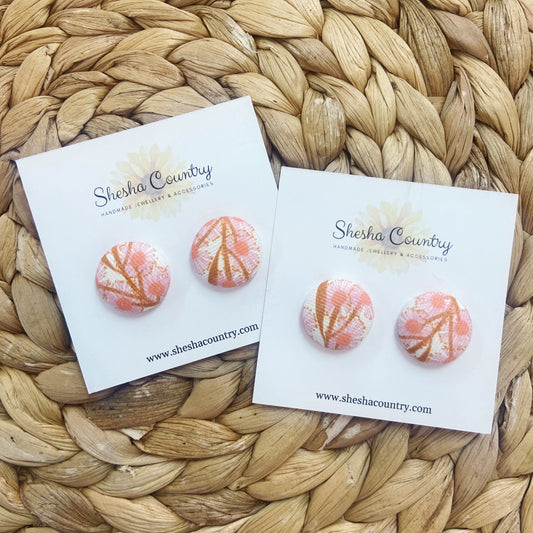 Botanical Floral Studs