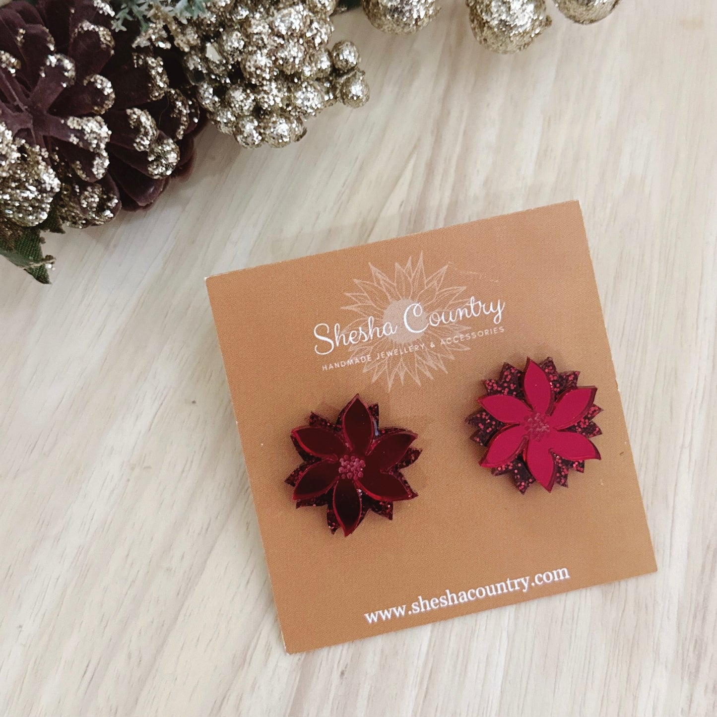 Etta Christmas Studs