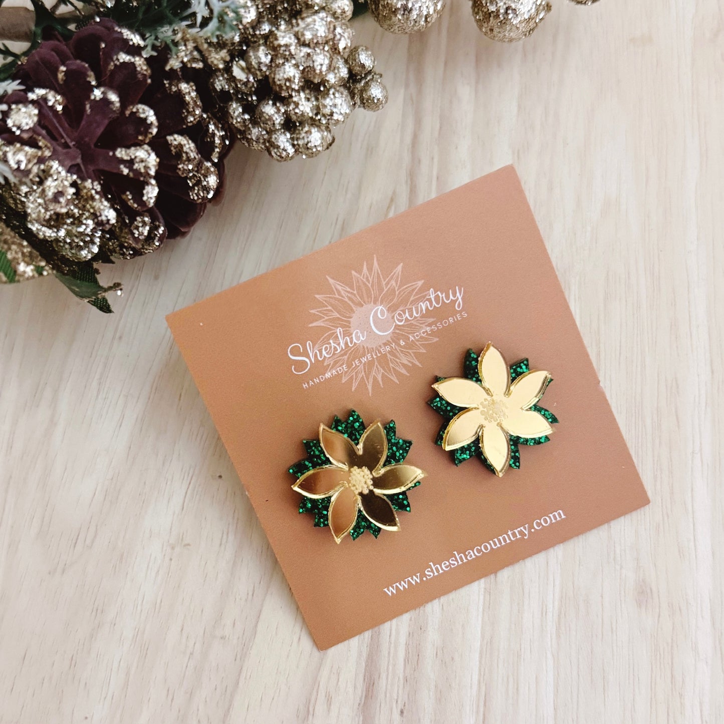 Etta Christmas Studs