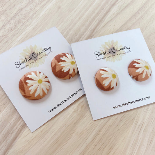 Daisy Rust Studs
