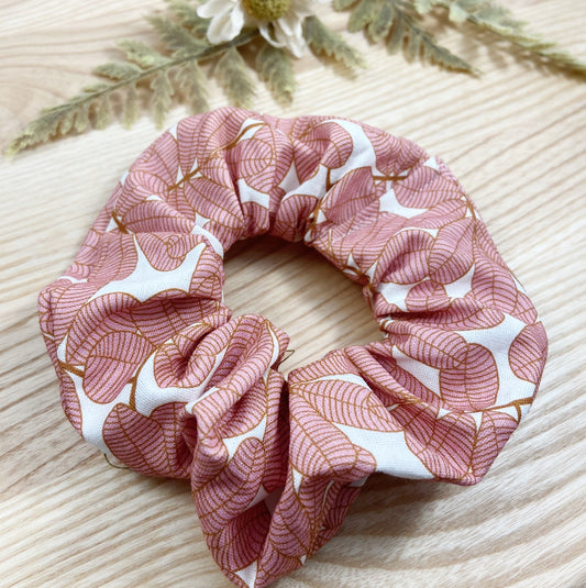 Pink Wattle Scrunchie