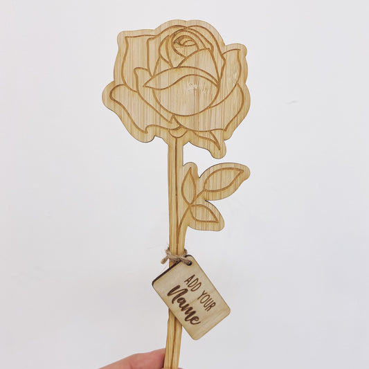 Single Wood Rose
