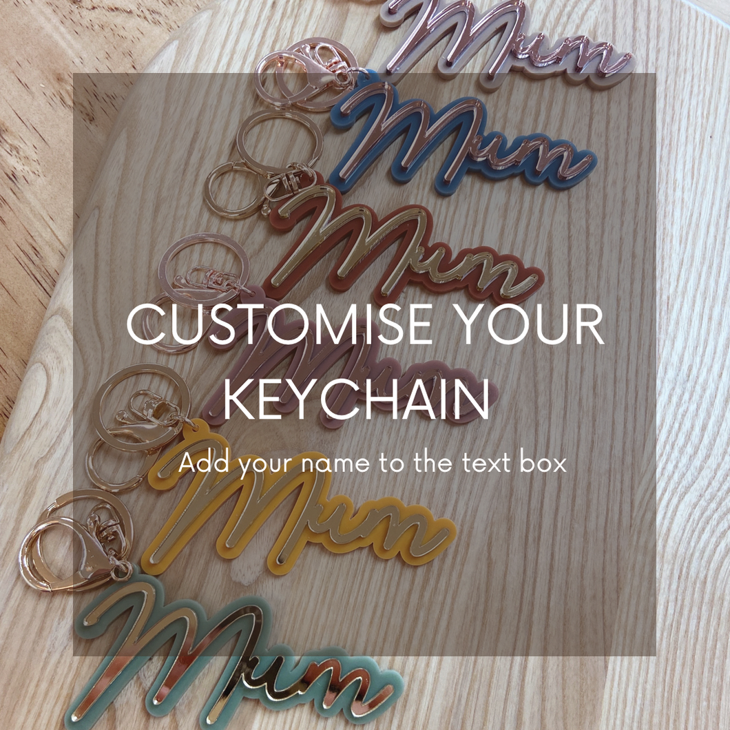 Personalised Key Chain • custom