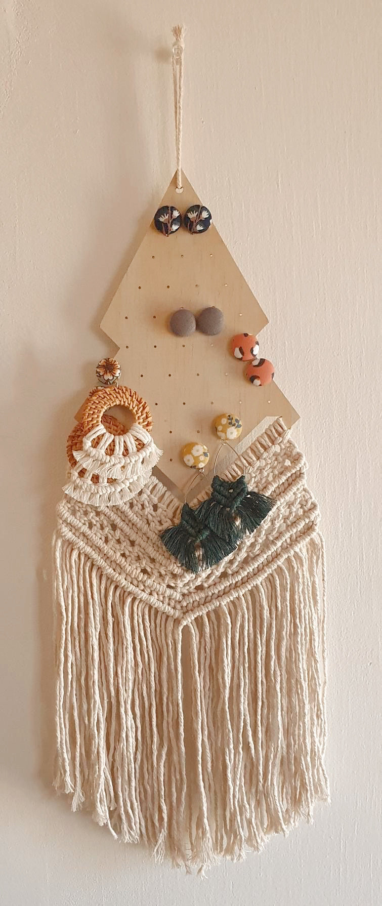Geo Macrame Earring Board