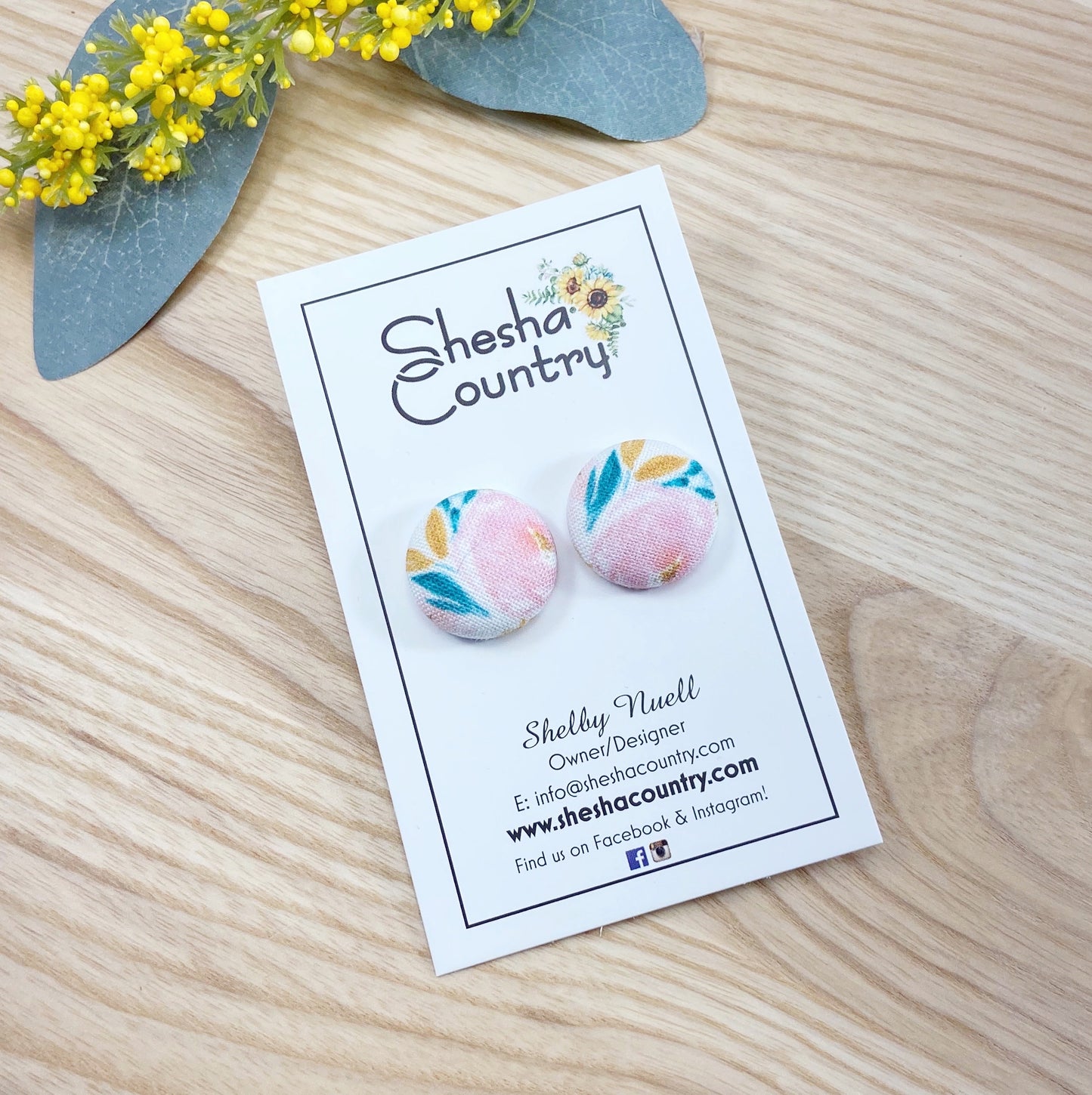 Sadie Floral Studs