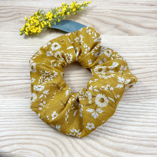 Ember Mustard Scrunchie