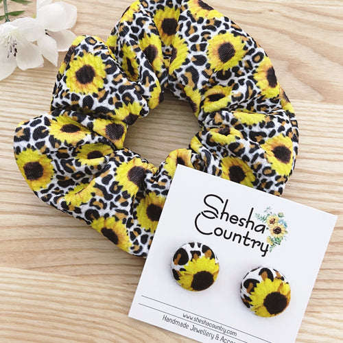 Sunflower Leopard Set